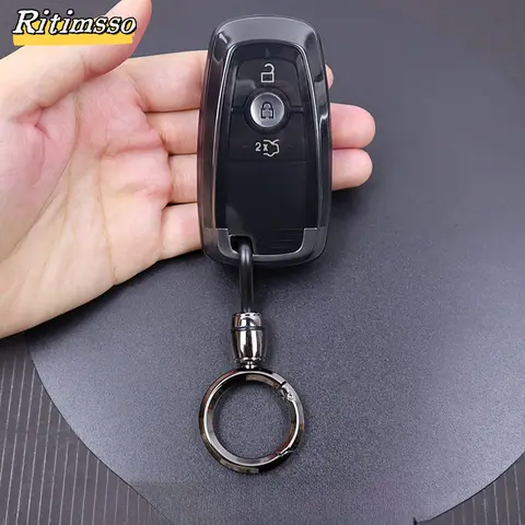 Tpu 키 커버 케이스 포드 매버릭 포커스 엣지 익스플로러 원정대 에베레스트 퓨전 Mondeo Mustang 원격 홀더 용 피부 보호