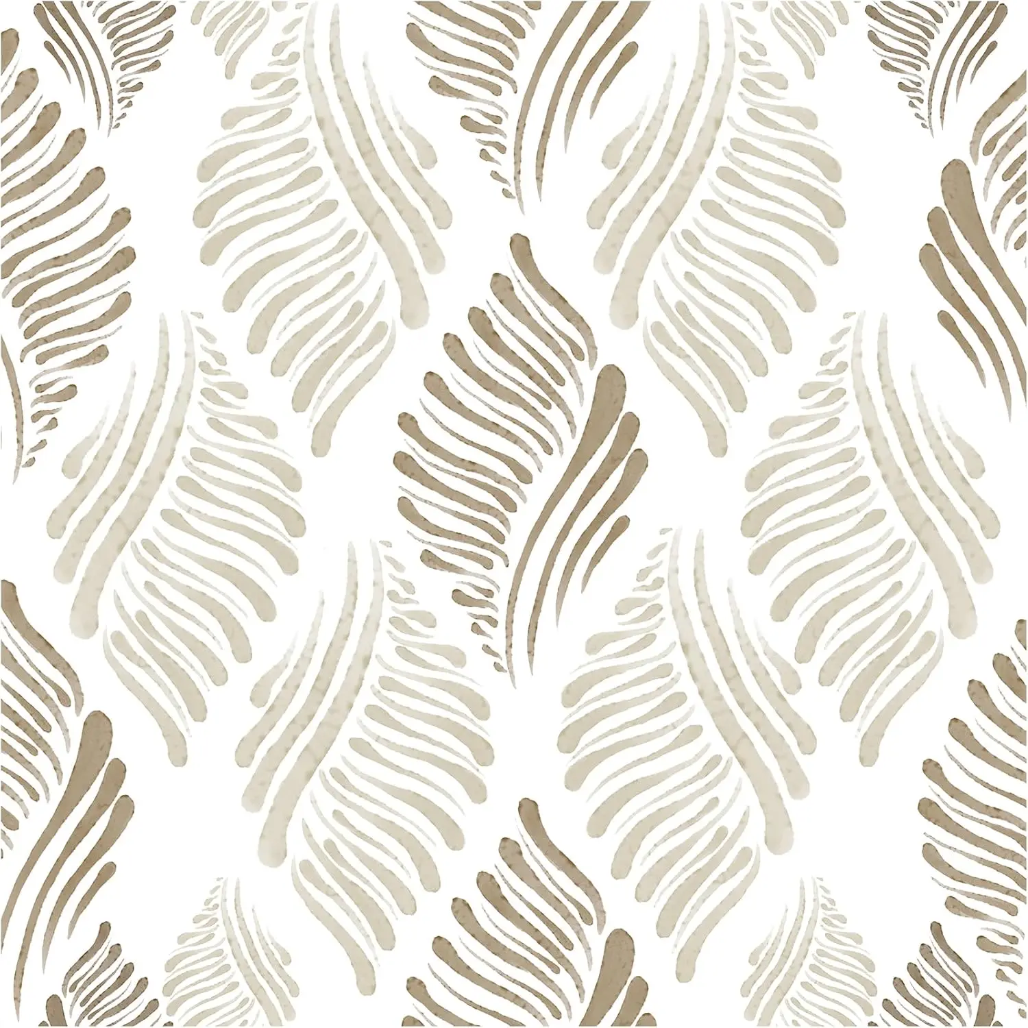 Modern Brown Peel and Stick Wallpaper Boho Brown and Beige Self Adhesive Removable Wallpaper Waterproof Geometric Contact Paper