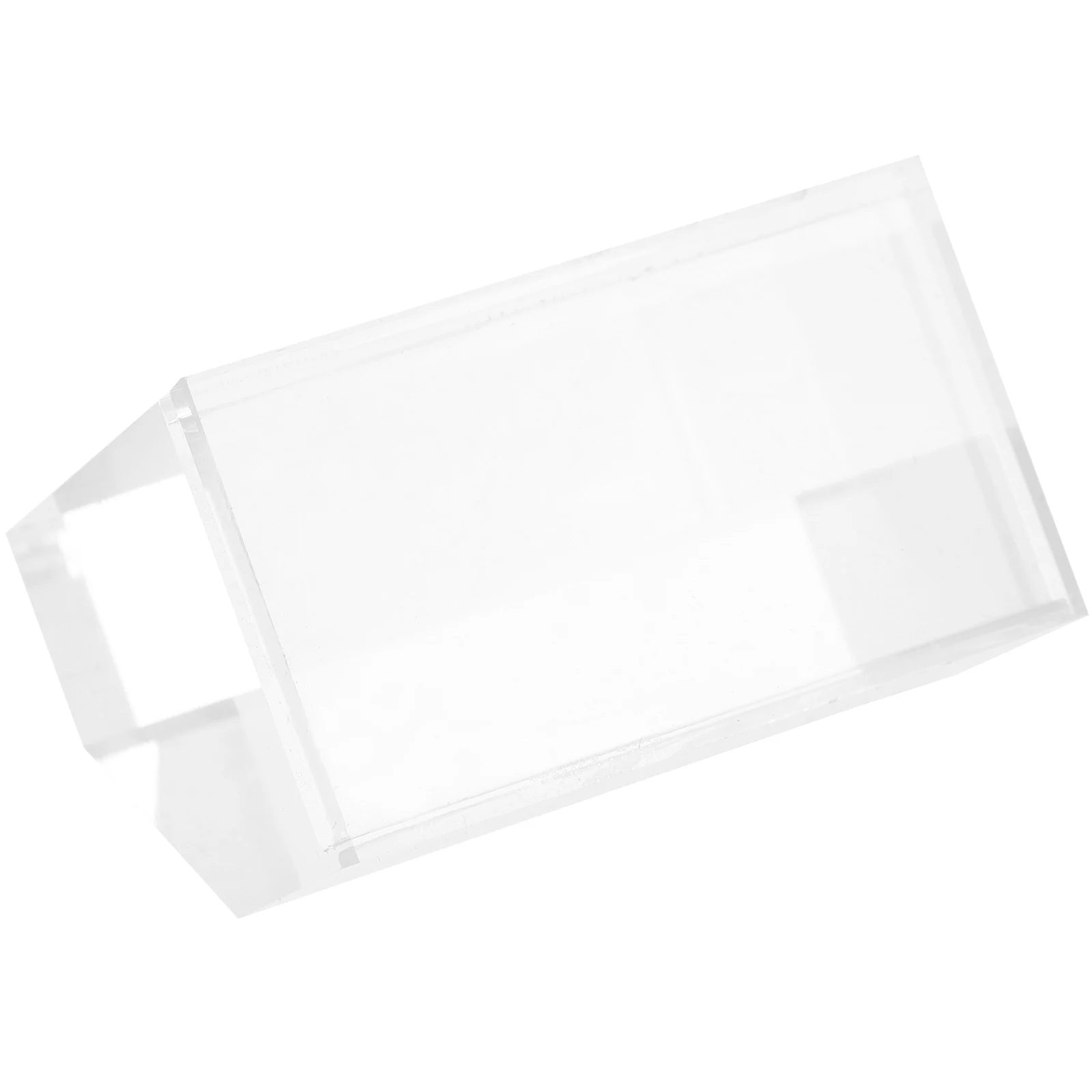 

Acrylic Table Number Sign Wedding Supplies Blank Signs Rectangle Design Lightweight Smooth Edge Simple Elegant Appearance