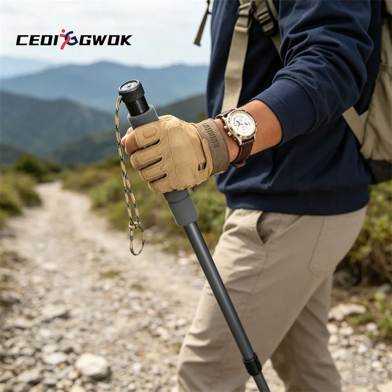 Trekking Pole Carbon - CEOI GWOK 내구성이 뛰어난 알루미늄 트레킹