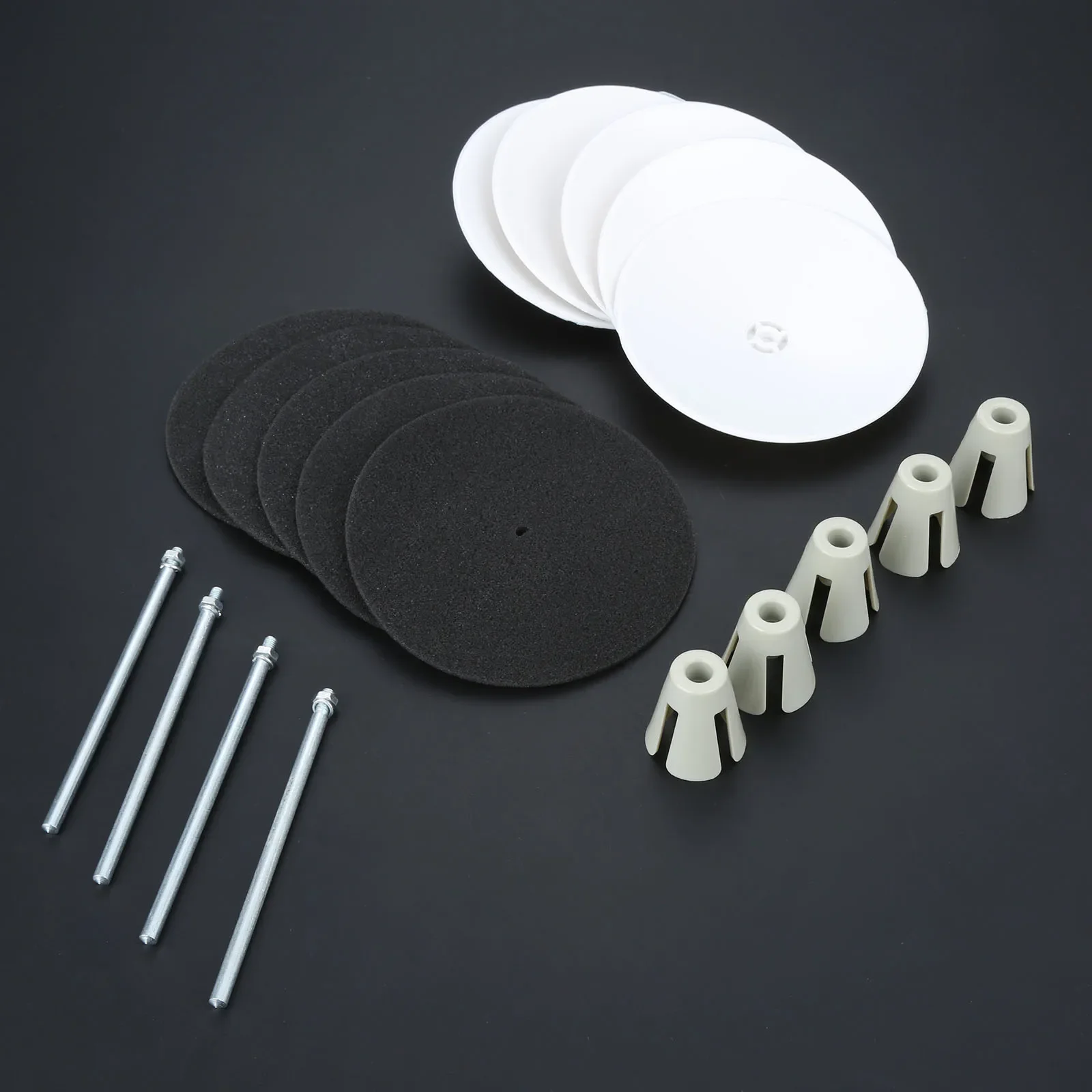 1pc or 4pcs Spool Thread Stand Tray Accessories Industrial Sewing Machine Overlocker Parts Tools wire-tray Sponge Pole Line Claw