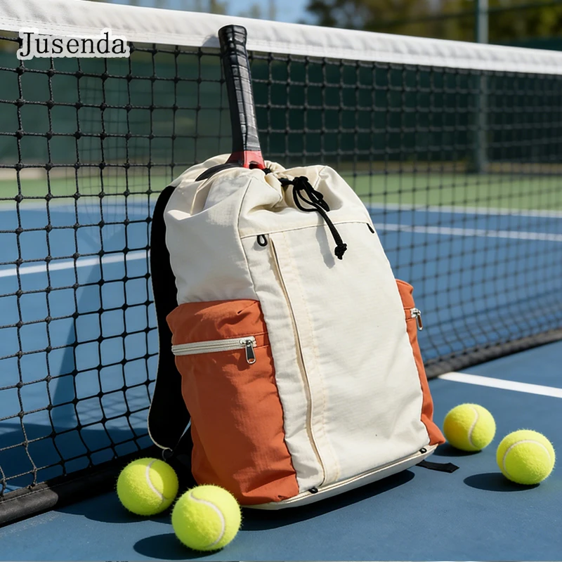 

Спортивная сумка для тенниса и бадминтона, водонепроницаемая, для активного отдыха, с отделением для обуви