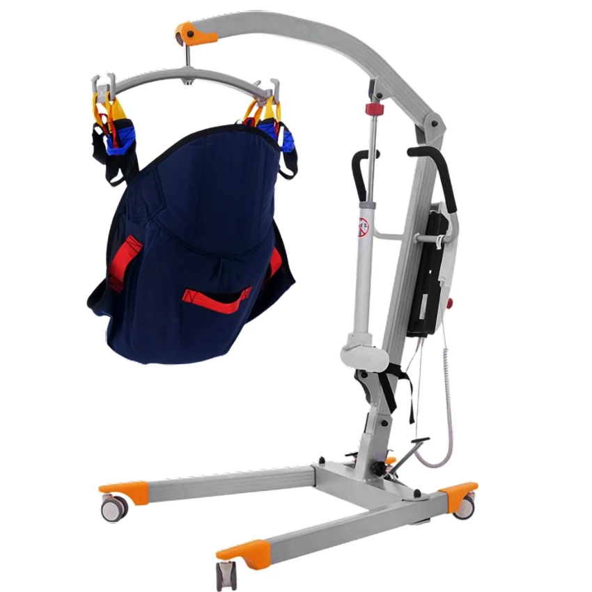 Coolfull Rehabilitation Needs Foldable Patient Transfer Lift Electric Patient Transfer Lift Hoist with Sling