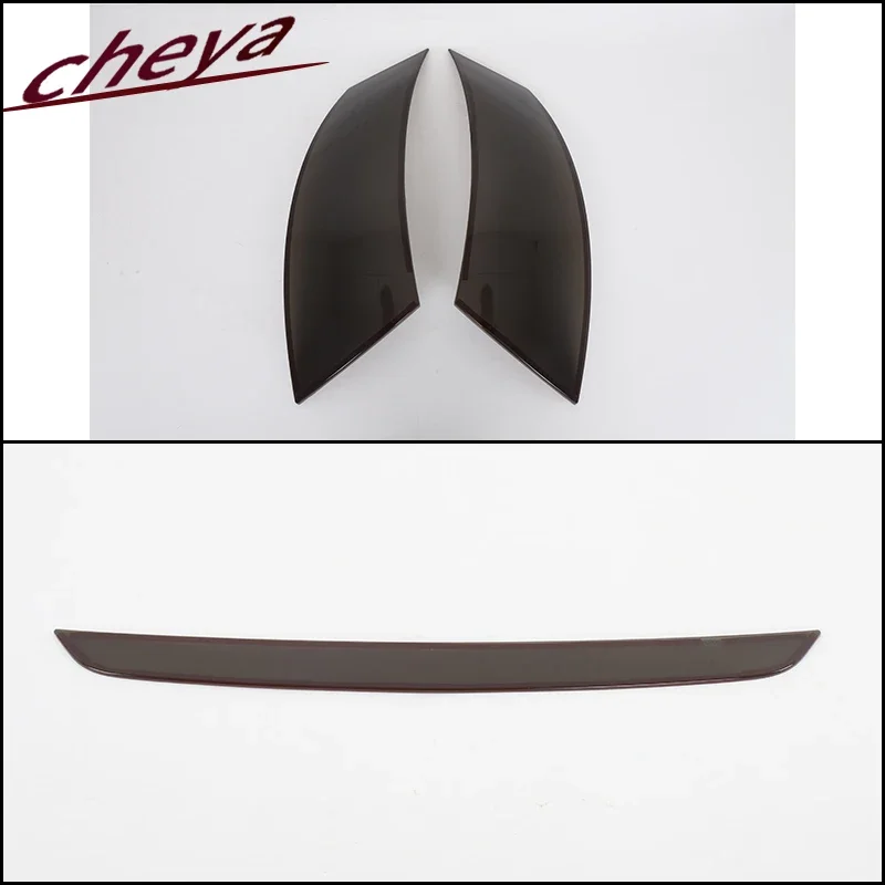 

ABS Black Car Rear Tail Light Tail door brake light Blackout Cover Trim Sticker For Audi TT 2008-2014 Car Accessories