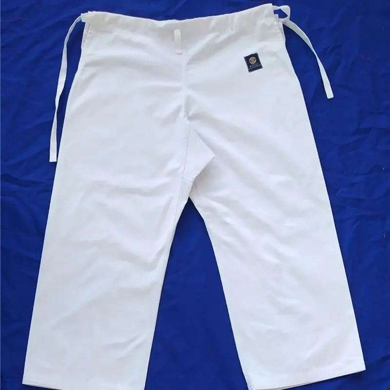 12oz زي الكاراتيه نسيج القطن عالي الجودة قميص بأكمام طويلة للأطفال البالغين رجل امرأة فنون الدفاع عن النفس دعوى ملابس التدريب #4