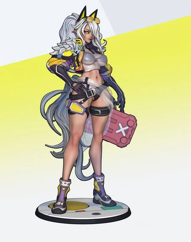 1/24 75mm 1/18 100mm Resin Model Kits War Girl Figurine Unpainted No Color RW-792