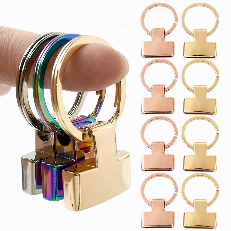 5/10/20Pcs 20/24mm Metal Key Ring Connector O Keychain Buckles for Car Keys Bag Handbag DIY Leather Craft Accessories