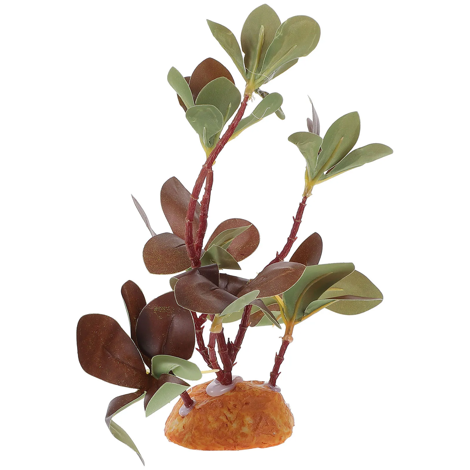 

Fake Green Grass Plant For Reptile Terrarium Fish Tank Aquarium Decor Artificial Plants Habitat Simulation Plant Ornament