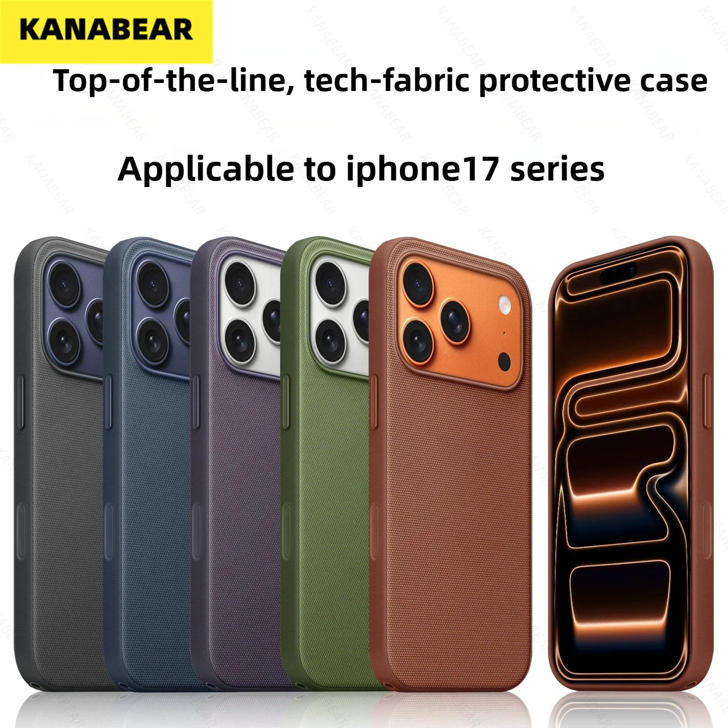 

For iPhone 17 Pro Max New Tech Woven Magnetic Case - Ultra-Thin Air, Woven Shell, Built-in Magnet for MagSafe, Full Protection