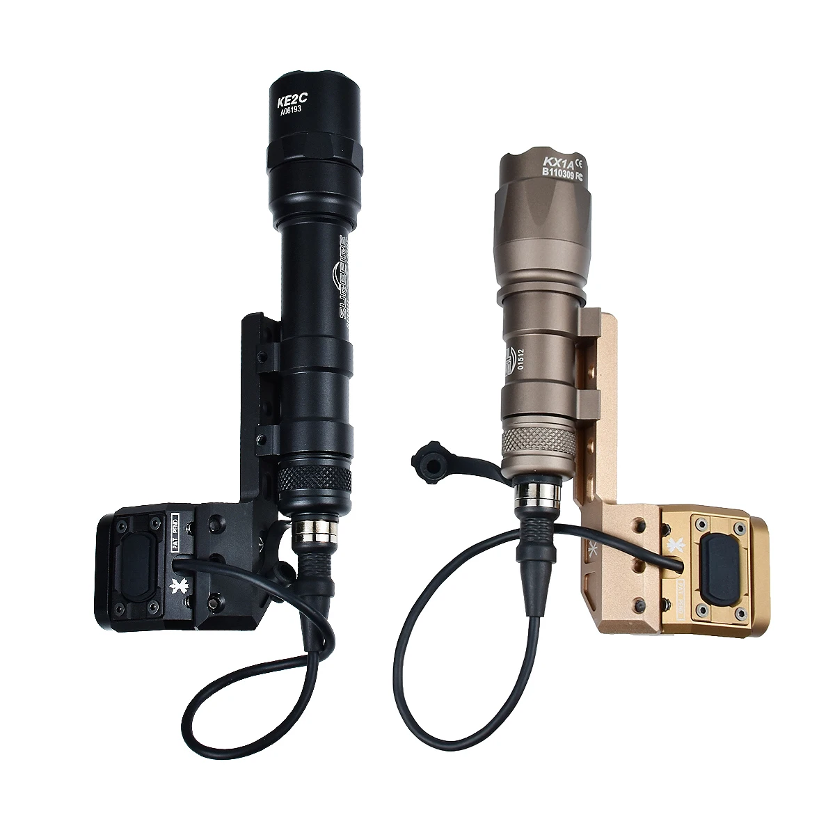 Taktische Surefire M600 M300 M600C M300A Taschenlampe Scout Light UNITY Halterung mit 20mm Picatinny Schalter-Offset-Halterung – Detail 19