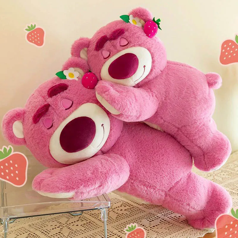 

Disney Toy Story Lotso милый медведь клубничный диван мягкая плюшевая подушка мягкая игрушка для девочек друзья фестиваль подарок на день рождения