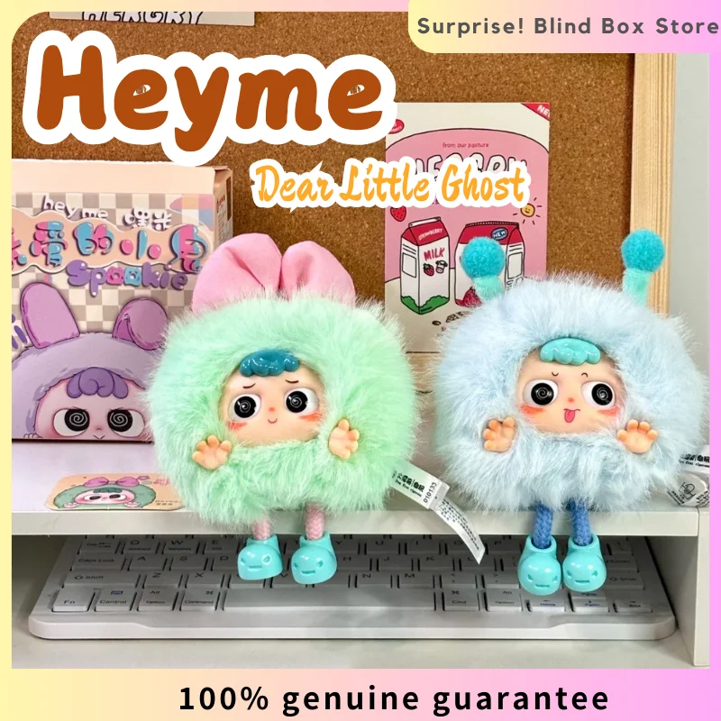 

Новая серия Heyme Dear Little Ghost, виниловая слепая коробка, экшн-фигурка, игрушки, плюшевая кукла, брелок для ключей, сумка, подвеска, декор, загадочная коробка, подарок