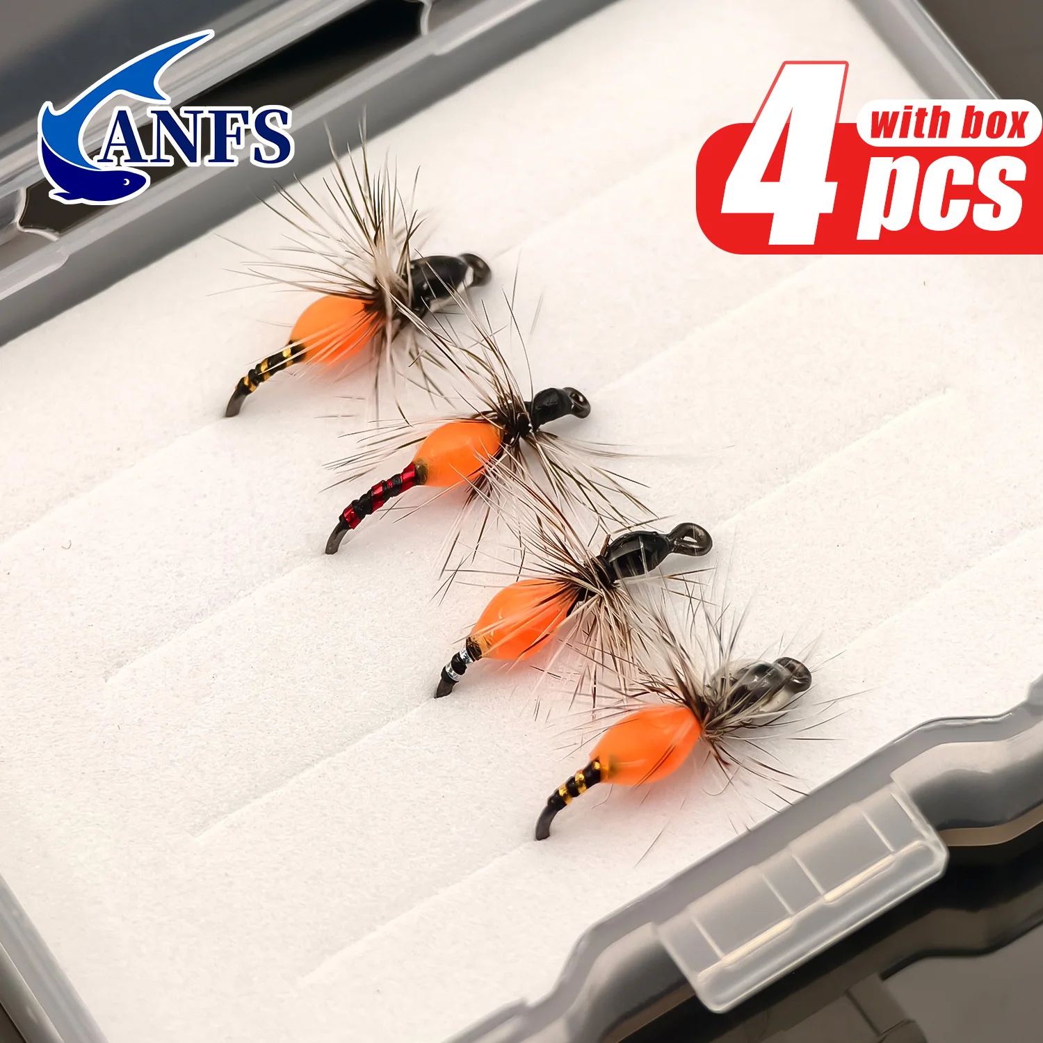 طقم ANFS لصيد الذباب يتكون من - مراجعة Fishing Lure Box وسعره