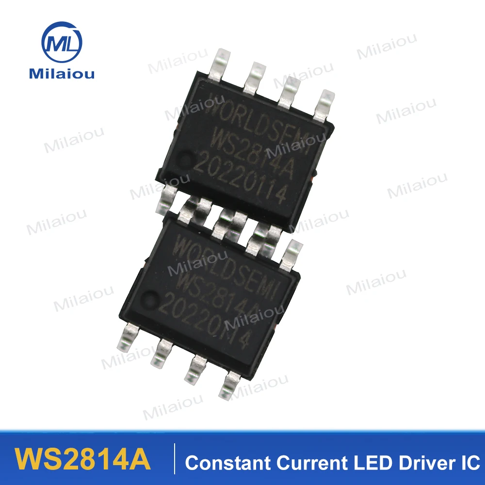 

Constant current LED Driver IC WS2814A For LED Full-color Luminous Word Light String