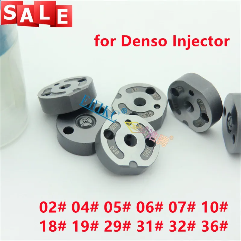 Injector Valve Plate 02# 04# 05# 06# 07# 10# 18# 19# 29# Control Valve Orifice Plate 31# 32# 36# For Denso