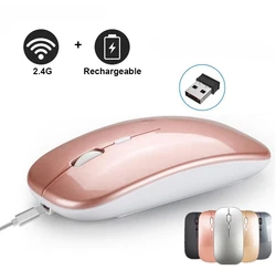 Souris optique tactile sans fil, récepteur USB, mince, silencieuse, souris magique ergonomique pour Apple Mac OS, ordinateur Windows, ordinateur portable, PC