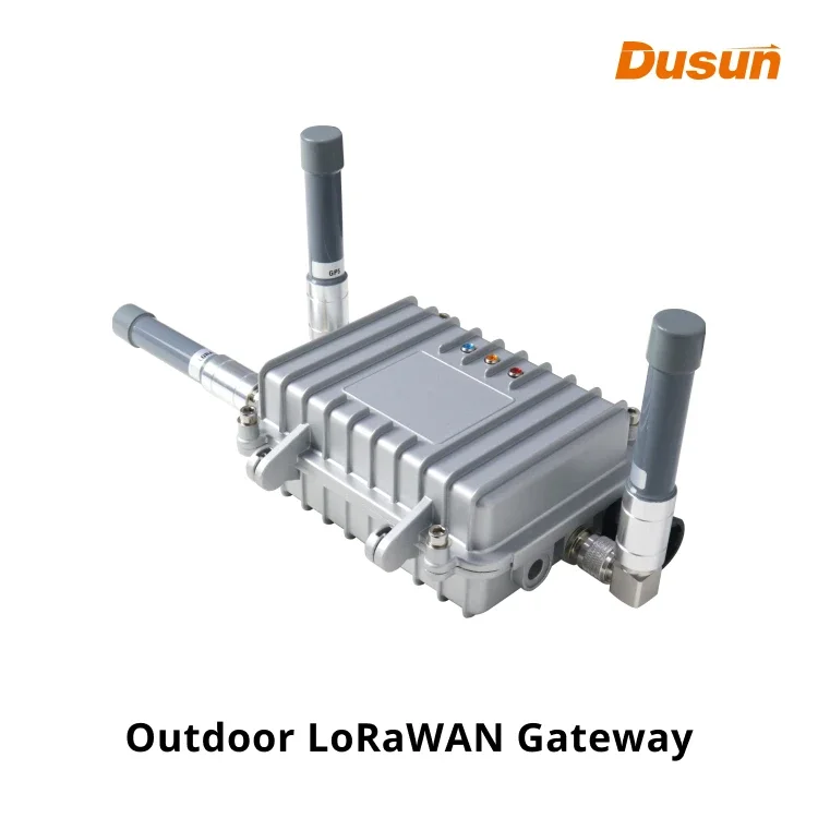 Dusun Outdoor Industrial Long Range Lora AU915 EU868 Iot Lorawan Gateway For Energy Management