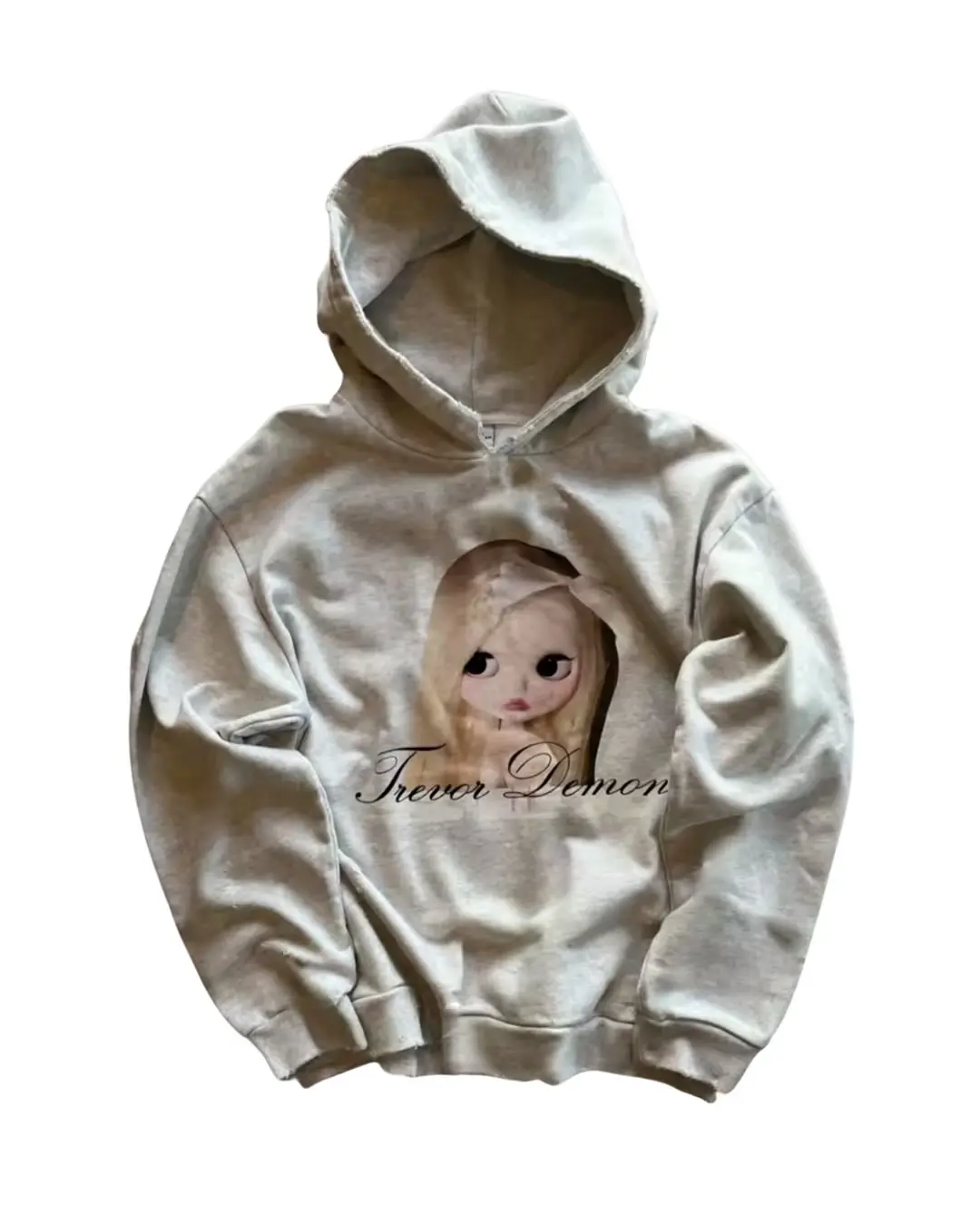 เสื้อฮู้ดพิมพ์ลายพังก์วินเทจสำหรับผู้หญิง สไตล์กรันจ์ ฮิปฮอป สตรีทแวร์ เสื้อสเวตเชิ้ต ท็อปส์ กอธ วินเทจ ยีทูเค เสื้อฮู้ดโอเวอร์ไซส์ เสื้อผ้าผู้หญิง