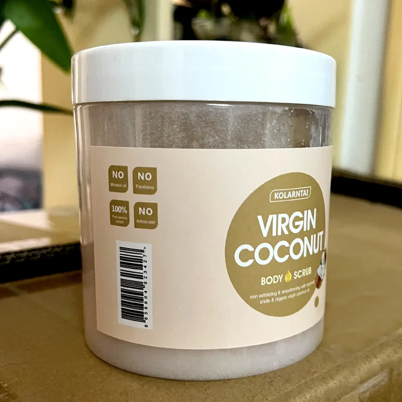 

​​Thai Coconut Body Scrub 500g - Exfoliating Refining Whole Body Brightening​