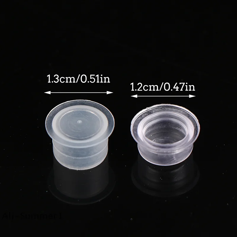 【E】10Pcs Ants Nest Area To Expand The Mouth Plug Ant Farm Transparent PVC Soft Rubber Plug Ant Nest Expansion Hole Plug