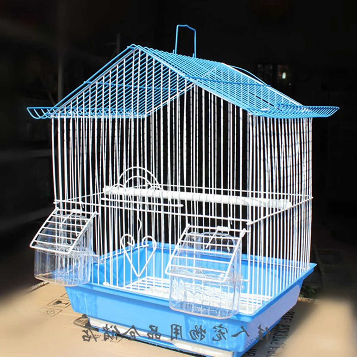 

Acrylic Pet Bird Feeder Transparent Food Water Container Dispenser Easy Install Feeding Cup for Cage Bird Cage Feeder