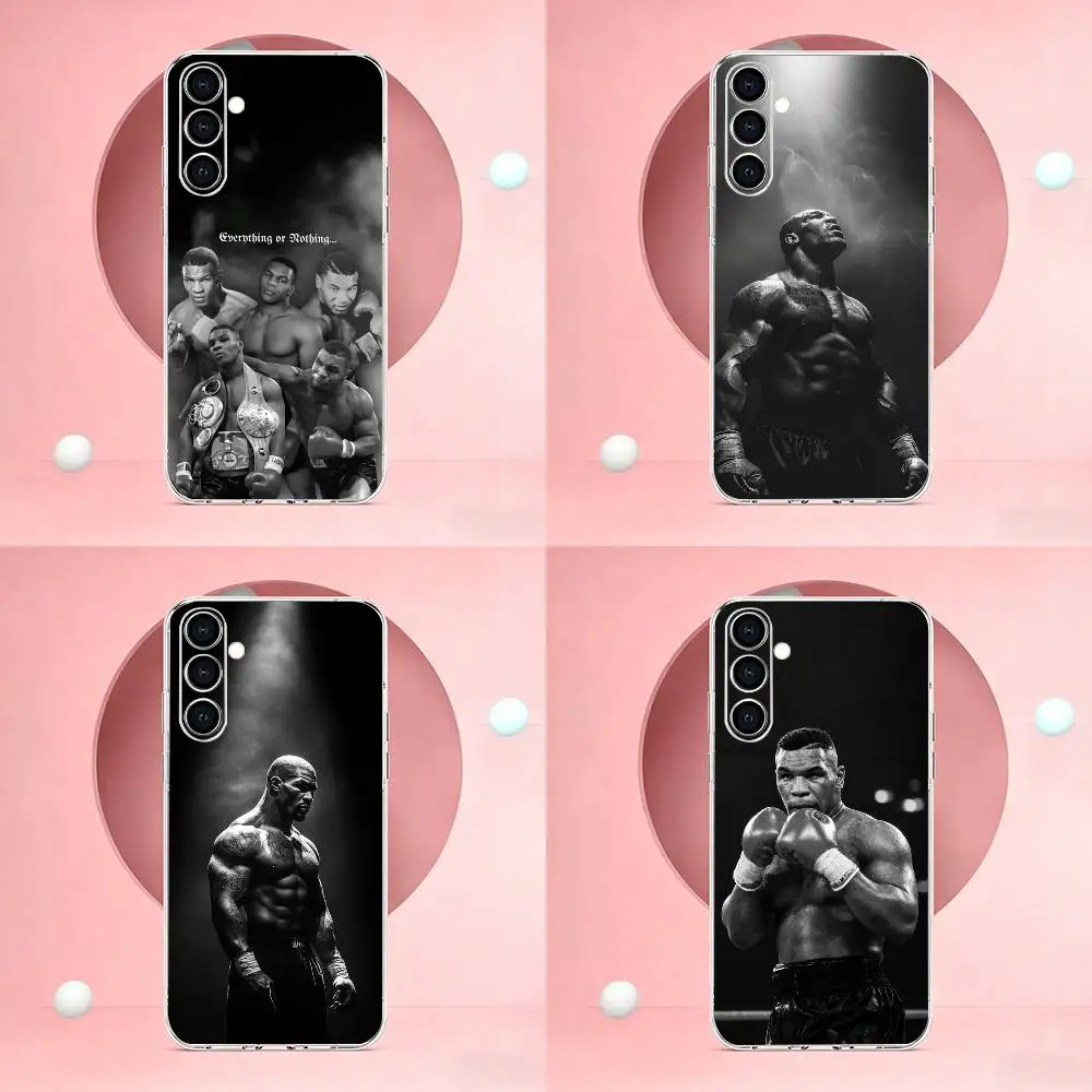 Heavyweight Champio M-Mike T-Tyson  Phone Case For Samsung Transparent Soft TPU Case A73,A72,A71,A70,A53,A52,A51