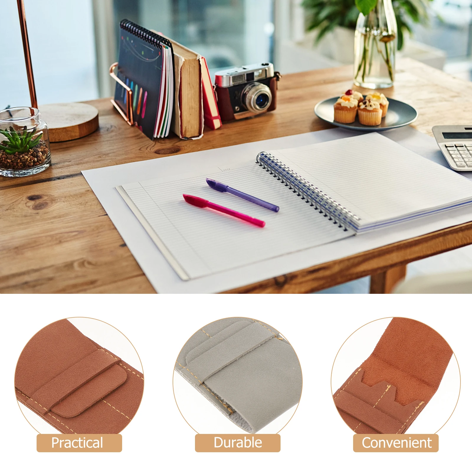 

2pcs Compact Holder Sleeve Protective Bag Pouch For Packaging Storage Bag Gift Packaging Ballpoint Pen Sleeve Pouch For