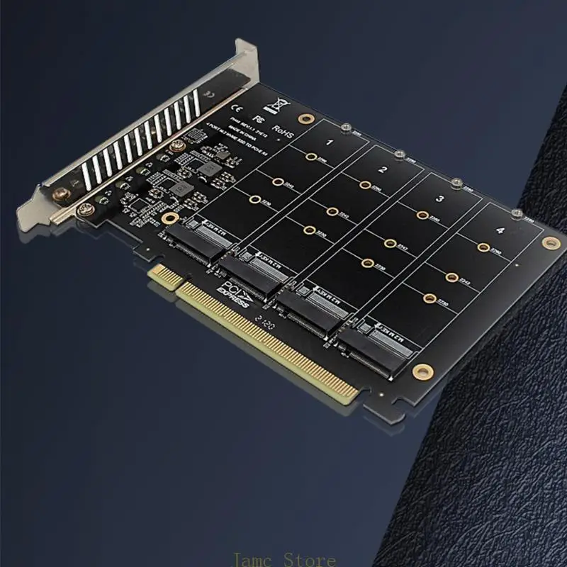 LX0B 4-disk Array Card Support PCI-E Transmission PCIEX16