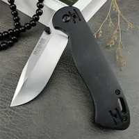 KABAR BK40 Black Folding Knife 440C Drop Point Blade GFN Handle Hunting Portable Camping Outdoor EDC Survival Knives