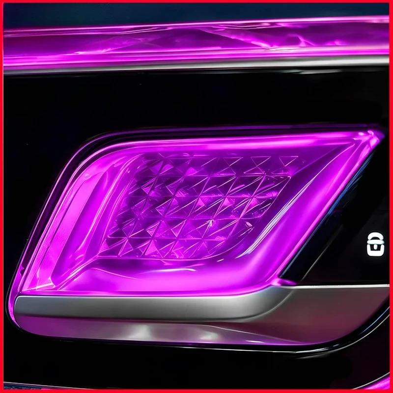 For Mercedes Benz C GLC E S Class W206 X254 W214 W233 Crystal Interior Door Bowl Decorative Interior Modification Accessories