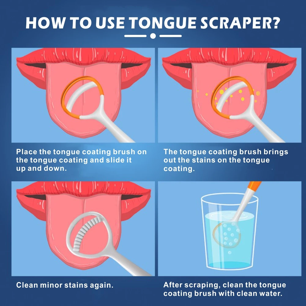 실리콘 혀 코팅 스크레이퍼 브러시 청소 식품 학년 단일 클리너 구강 케어 신선한 호흡 위생 관리 도구 유지