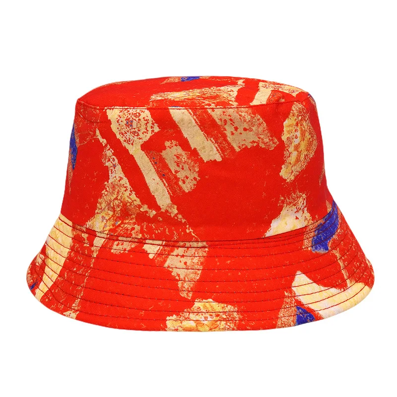 Fashion Print Bucket Hat Summer Men Fisherman Caps Hats Women Hip Hop Beach Cap Unisex Panama Hat Female 2023