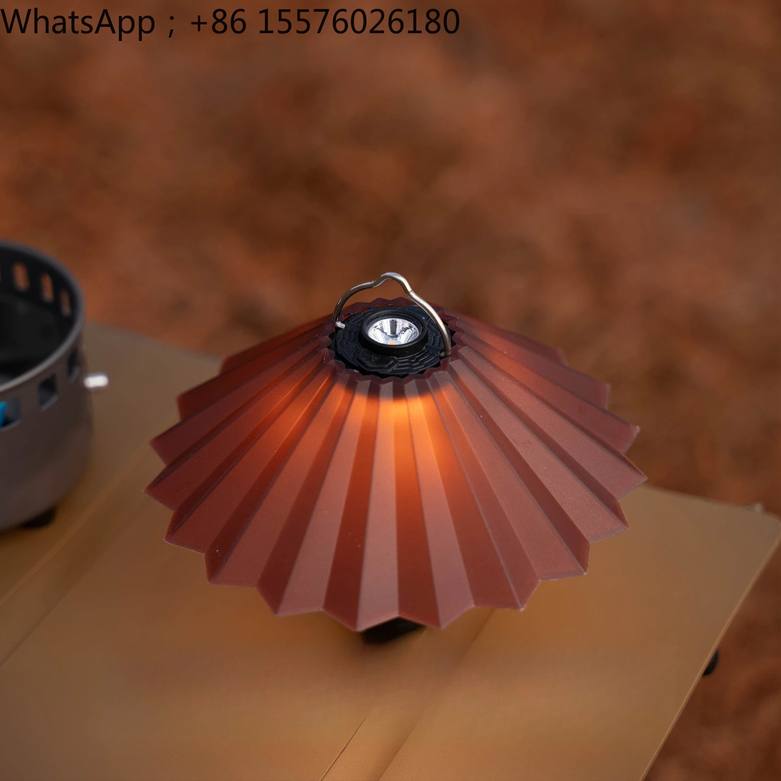 Outdoor Oil-paper Umbrella Lampshade, Portable Ambient Lighting Camping Accessories 38 and GZ Lamp Universal
