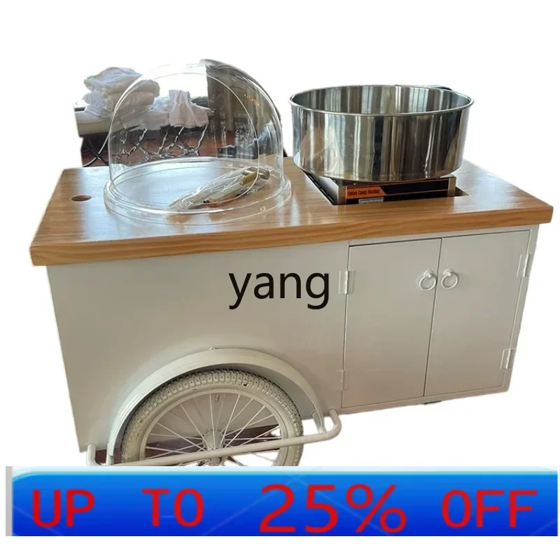 

LTT coffee cart floral wedding display props dessert food wrought iron dining car milk tea snack car