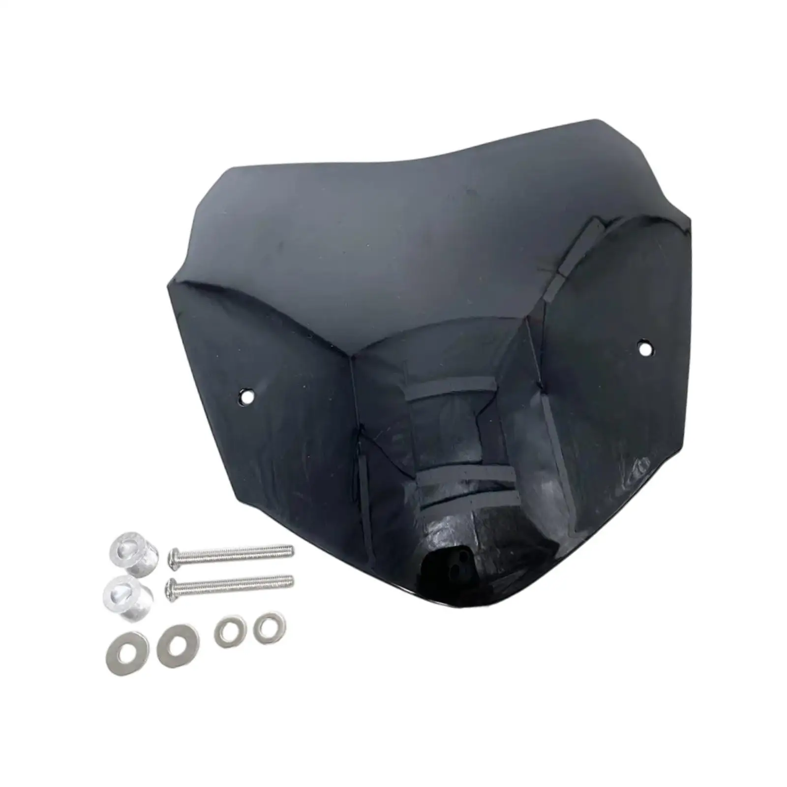 Motorcycle Windshield Stylish Easy to Install Sturdy Universal Practical Multifunctional Air Flow Deflector Extended Deflector