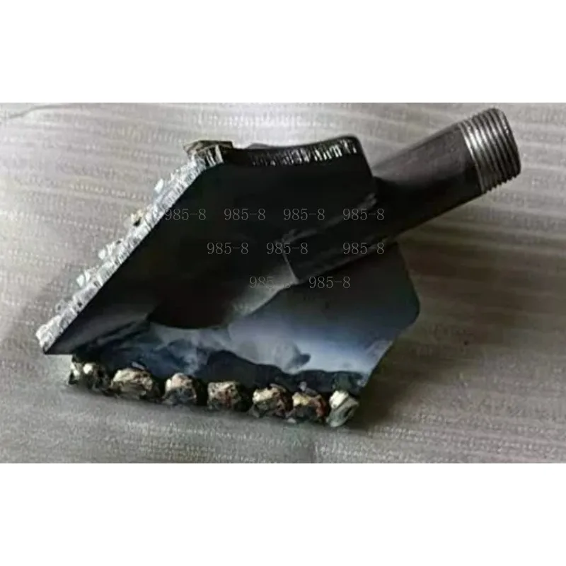 3 Wing Super Hard Alloy Rock Drill Bit, 1 Inch Drill Pipe for Electric Water Well Drilling Rig, 1PC