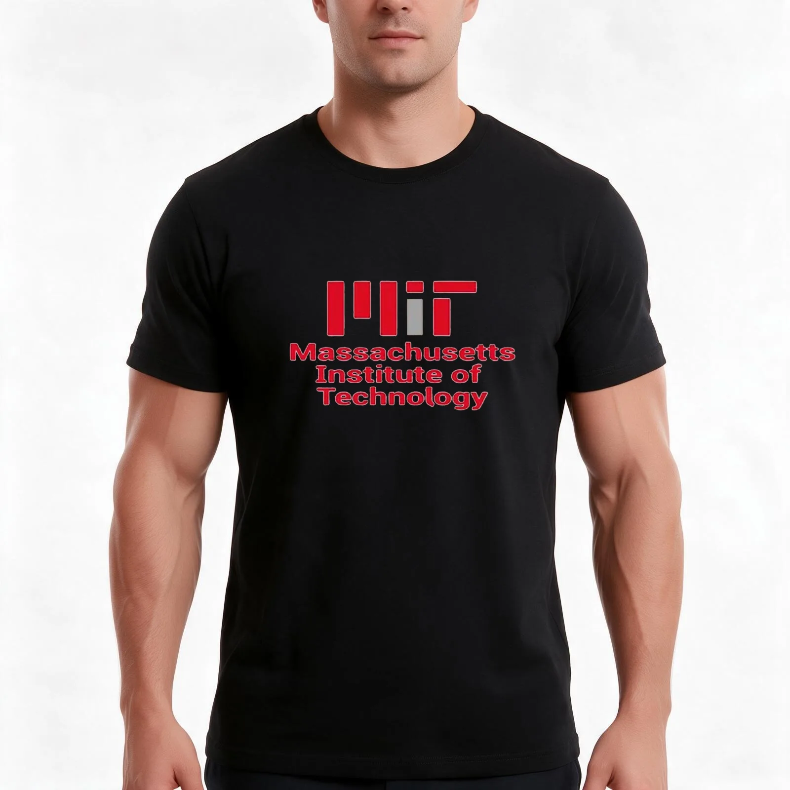 Massachusetts Institute of Technology T-Shirt Summer Casual Cotton Tee Oversized Streetwear Tops Vintage Graphic Print