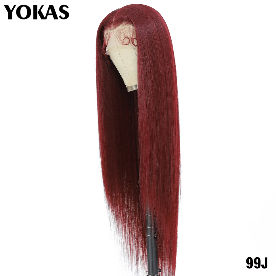 40-Zoll-Synthetik-Lace-Frontal-Perücken für Frauen, 13 x 6 Lace-Front-Perücken mit Hochtemperaturfaser, HD-Spitze, rosa blondes glattes Haar – Detail 11