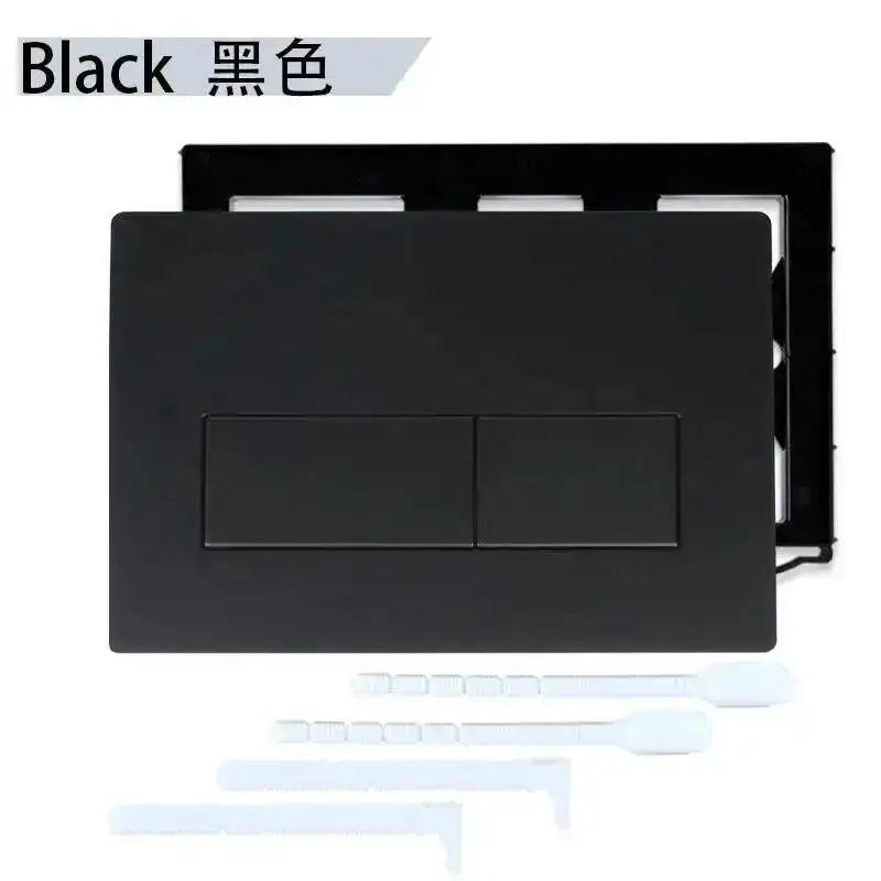 لوحة المحرك المزدوجة التنظيف لمرحاض Geberi SIGMA01 صهريج مخفي مثبت على الحائط خزانات لوحات دافق استبدال جزء #3