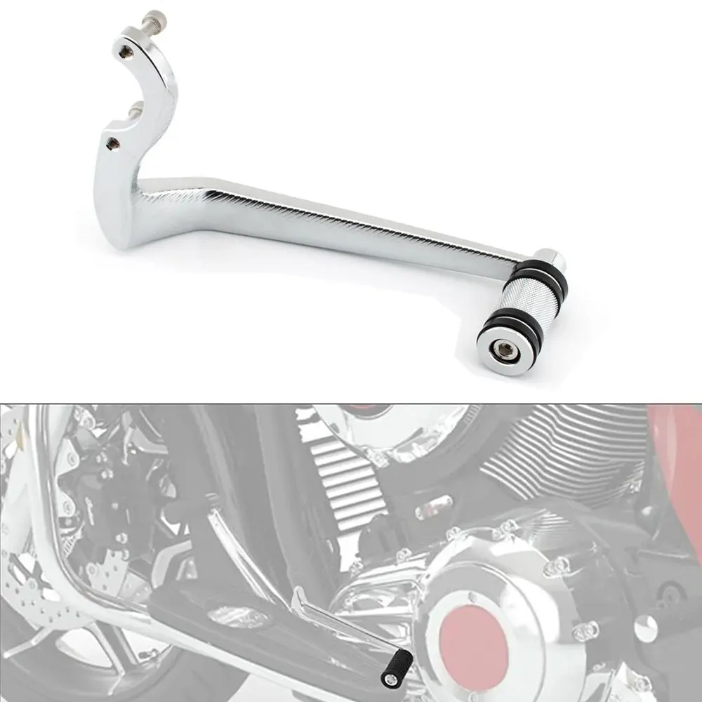 Motorcycle CNC Aluminum Foot Brake Lever Gear Shifter Shifting Lever Pedal Chrome Heel Shifter For Chief Challenger Springfield