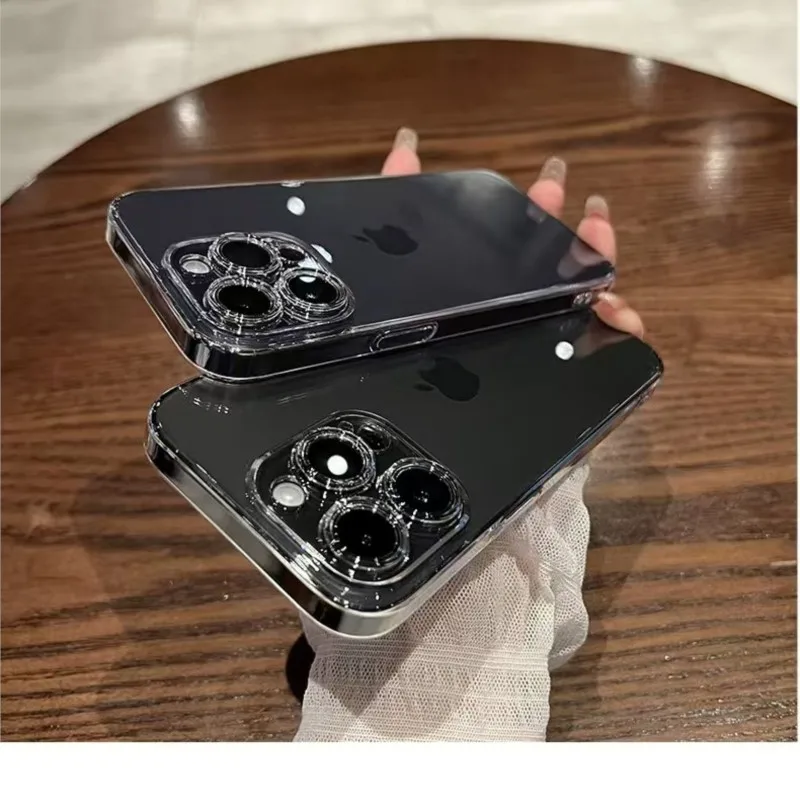 Clear Phone Case For iPhone 11 12 13 14 15 16 Pro Max Case Silicone Soft Cover For iPhone 13 Mini X XS Max XR 16 Plus Back Cover image 5