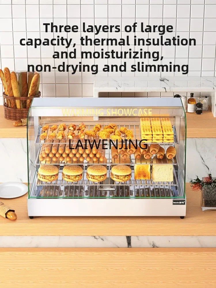 SGF thermal insulation display cabinet commercial heating cooked food incubator