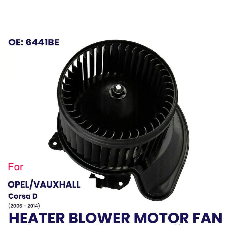 NEW HEATER BLOWER MOTOR FAN FOR VAUXHALL CORSA D CITROEN NEMO FIAT PUNTO GRAND PUNTO RHD