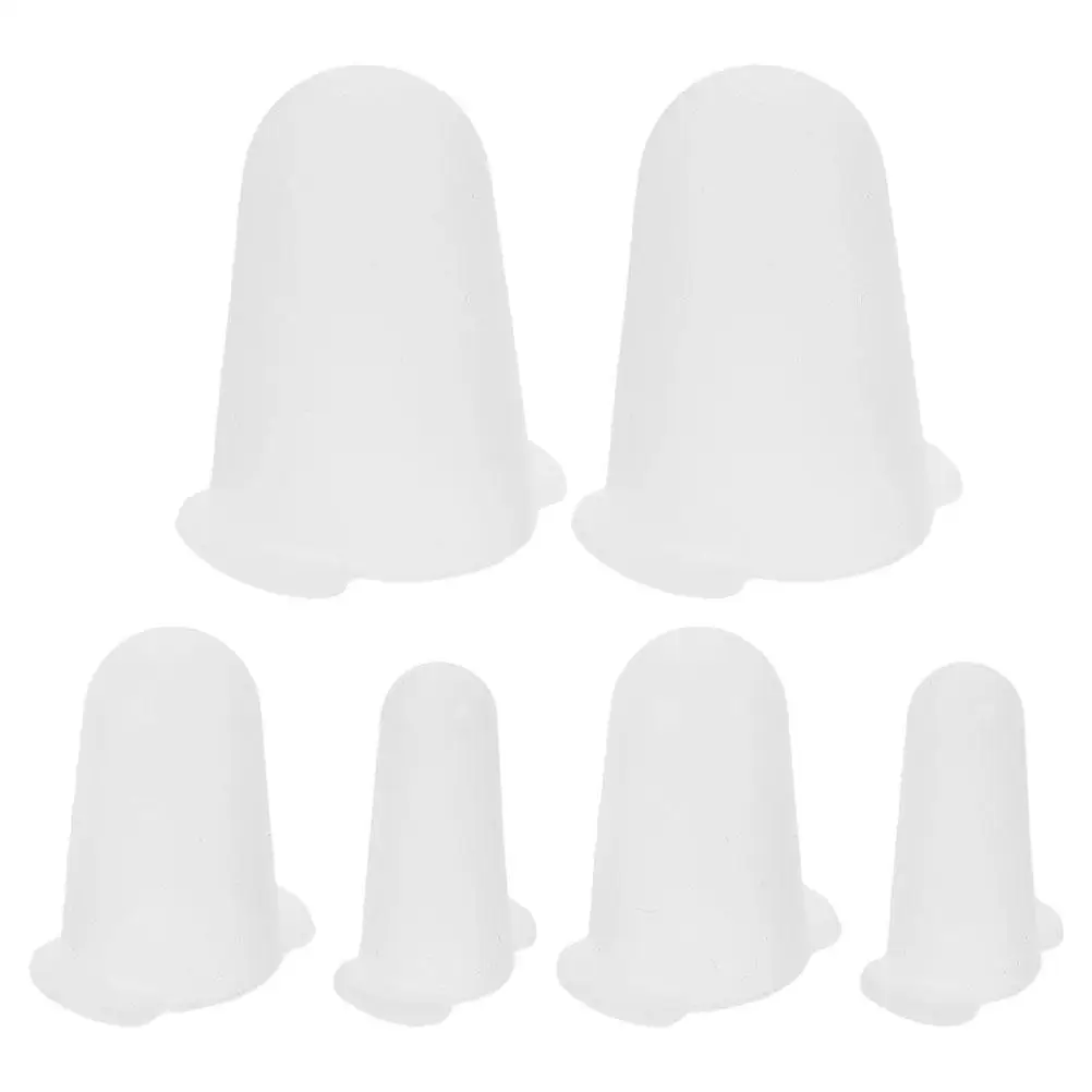 6pcs Protective for Piping Tips Silicone Baking Tools Decorator Cupcake Decoration Frosting Protective Set Storage