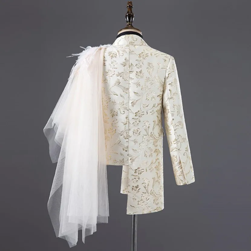 Laufstegkleid für Jungen, Kinderanzug, 2023, neue Blumenjungen-Sets, Kinder, Leistung, Hochzeit, Geburtstag, Party, formelles Abendkleid A2168 – Detail 5