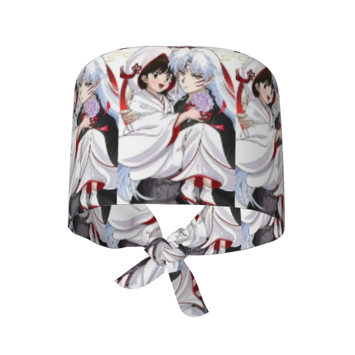 

Manga Kimono Inuyasha Sesshomaru Scrub Hat Doctor Working Surgical Cap Men Women Adjustable Nursing Caps for Dentist
