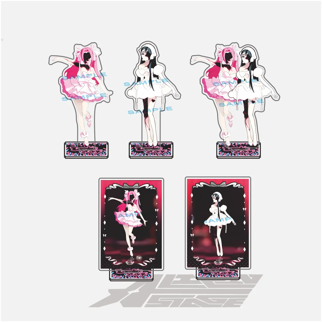 ALIEN STAGE Popular Anime IVAN TILL LUKA SUA MIZI Model Desktop Acrylic Stand Keychain Model Action Figure Ornament Accessories