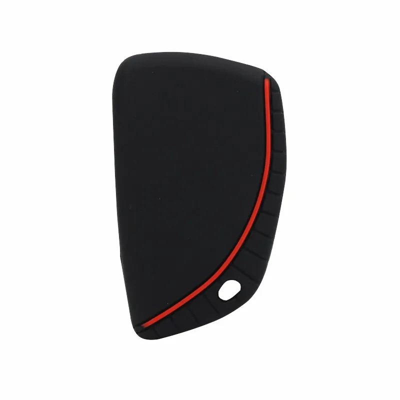 Xinyuexin Silicone Car Key Cover Case Fob Shell for GMC Yukon for Chevrolet 3/4/5/6 Buttons 2020-2023 Keychain Accessories