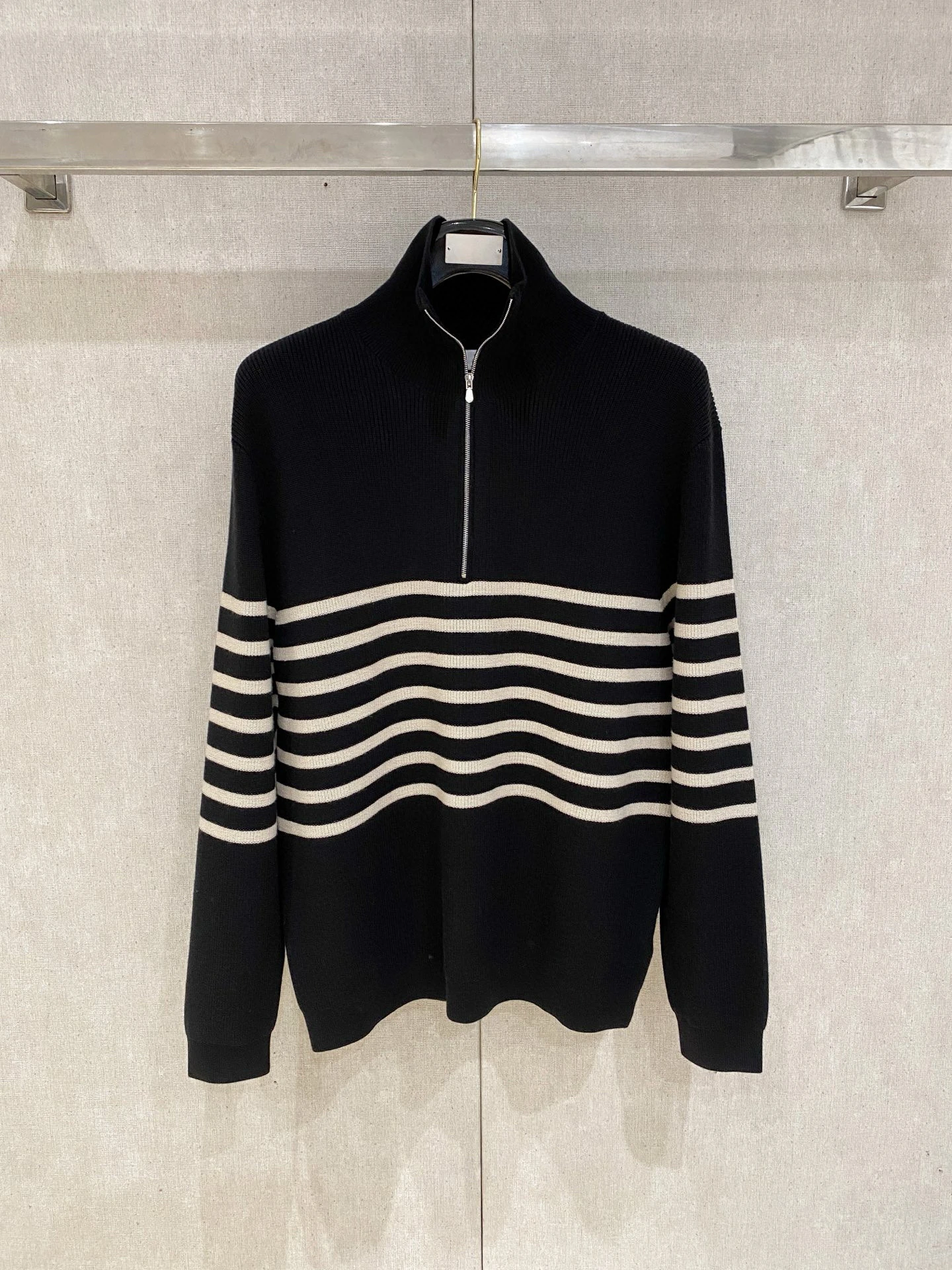 

ntleman BC Edition, осенне-зимний шерстяной повседневный теплый свитер, мужской вязаный свитер на молнии, мягкий, удобный, модный