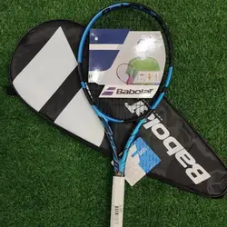 Raquetas de tenis profesionales Babolat para hombres y mujeres, raqueta de entrenamiento de fibra de carbono completa